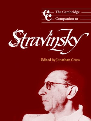 cover image of The Cambridge Companion to Stravinsky